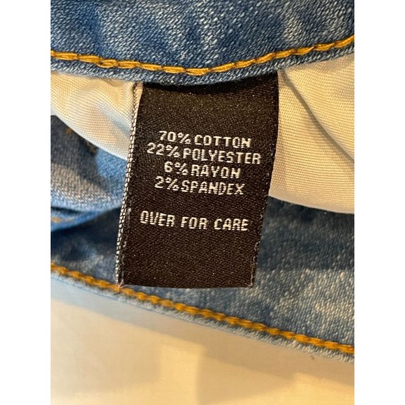 Ashley Stewart Womens Flawless Skinny Jeans Stretch Mid-Rise Blue Size 12S - Picture 9 of 10